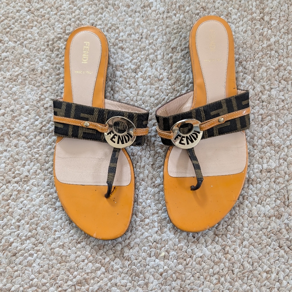 Fendi Women's Sandals Size 40